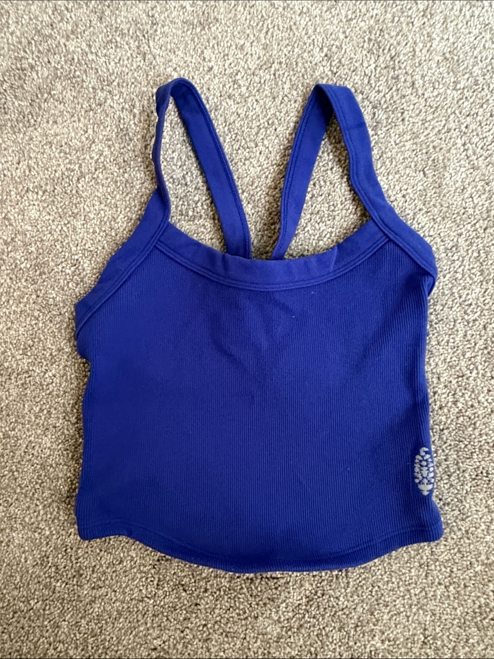 FP Movement - Blue Ribbed Tank Top - Women